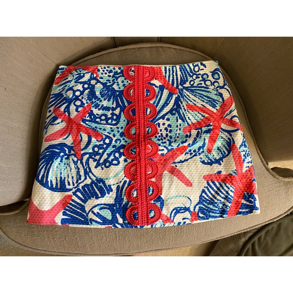 EUC Lilly Pulitzer SSS mini skirt sz 10